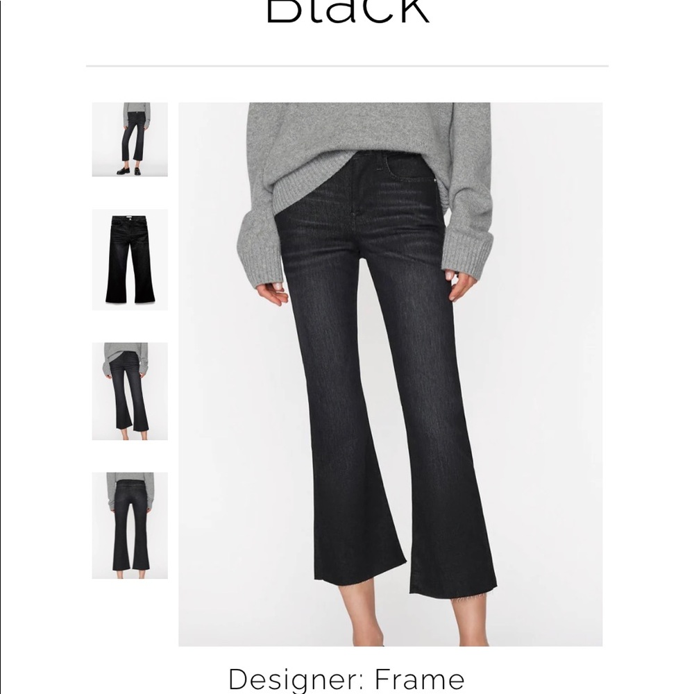 Frame Le crop mini boot size 23 in CORVO